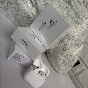 Apple White AirPods Pro-style Wireless Earbuds with Charging Case